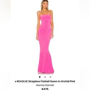 Norma Kamali Strapless Dress